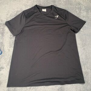 Gymshark black medium tee shirt